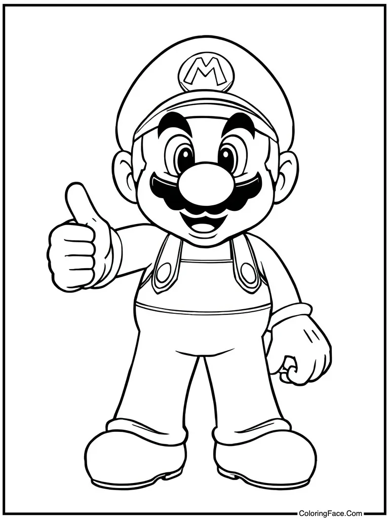 Plumber giving thumbs up