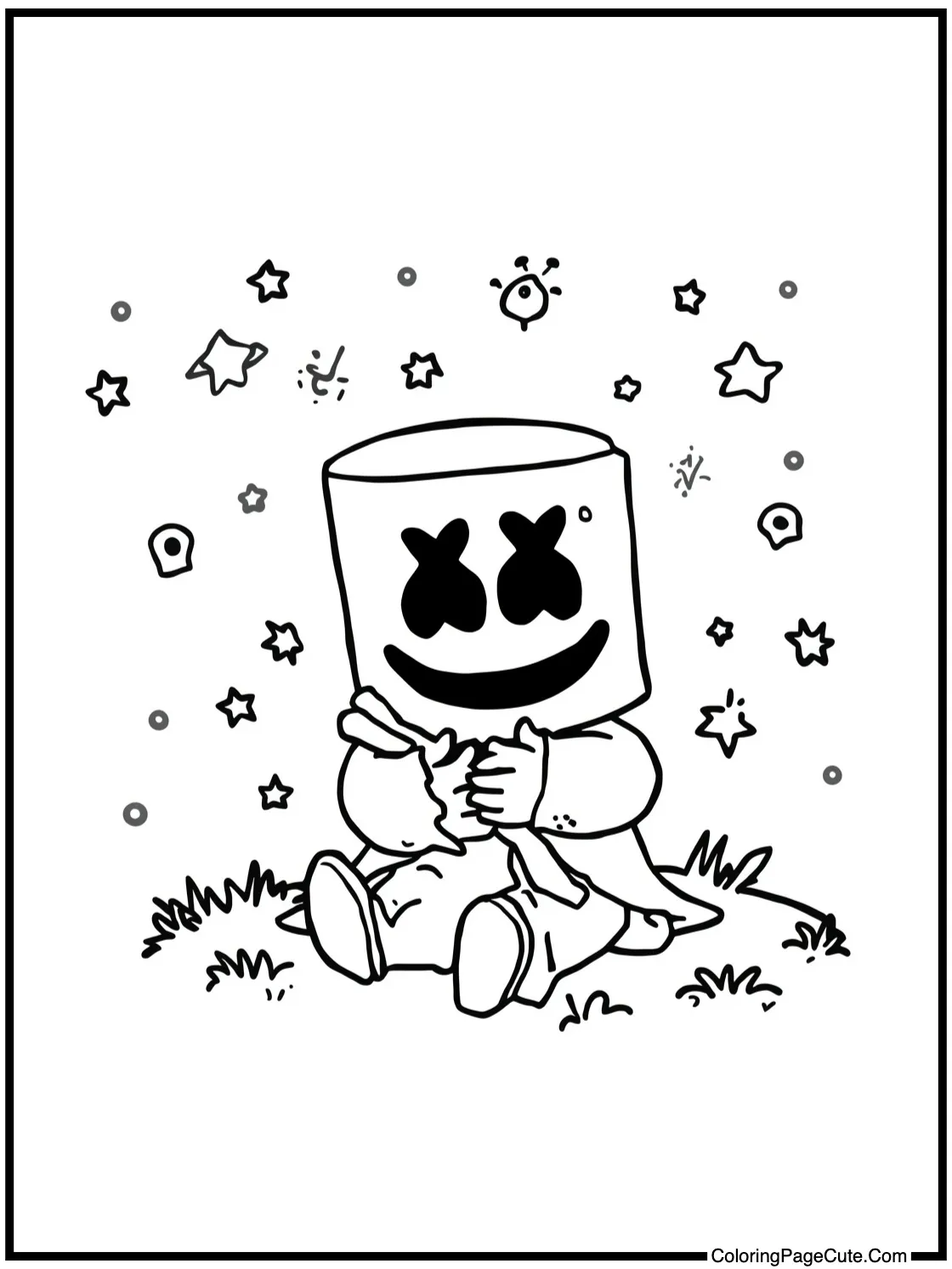 stargazing peacefully