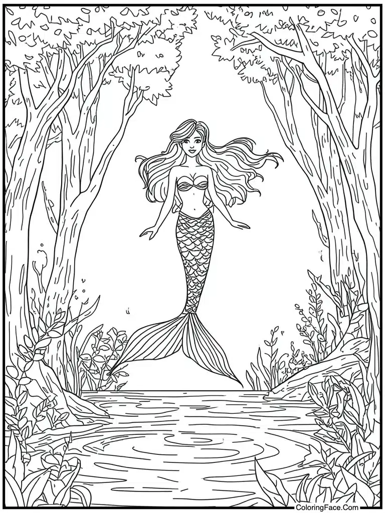 Floating on water surface