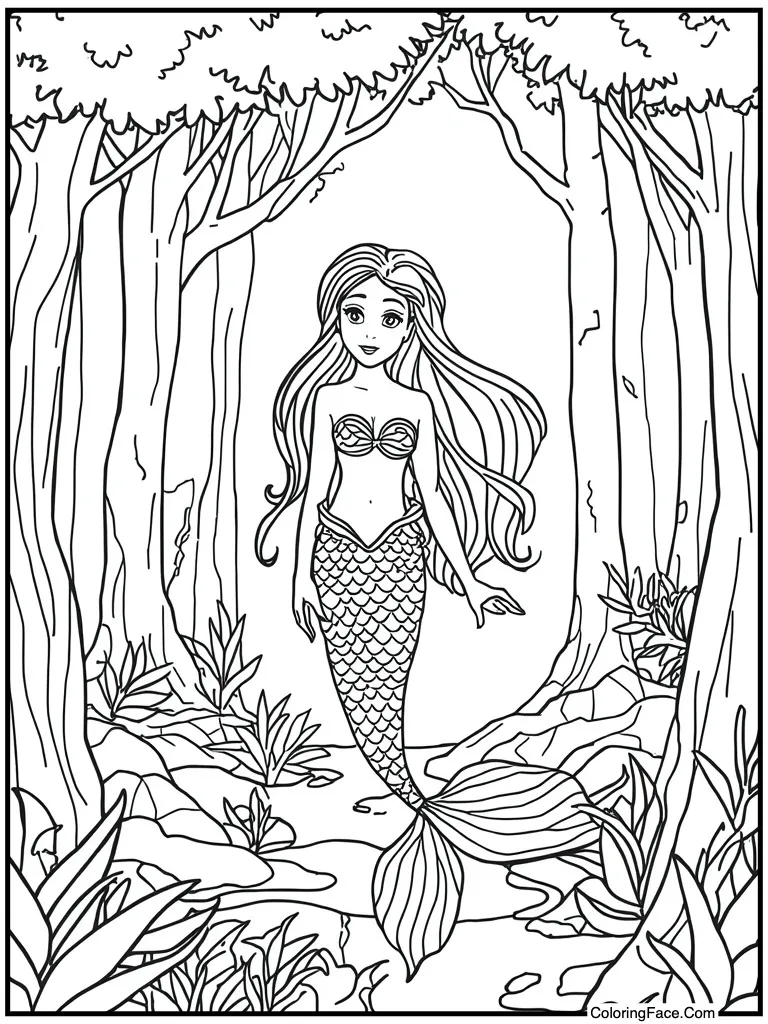 Simple outline for kids