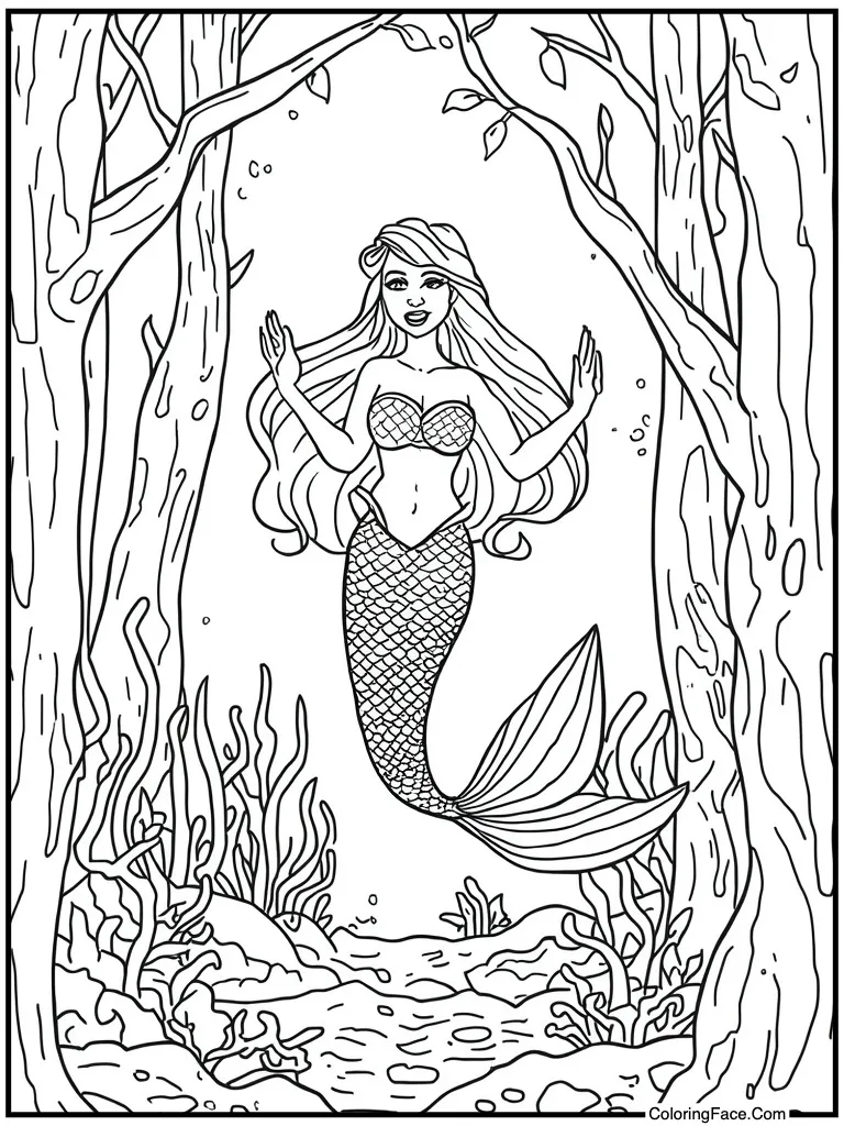 Singing happy ocean song