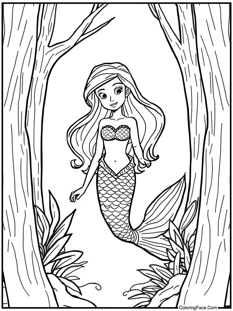 Looking shy and sweet