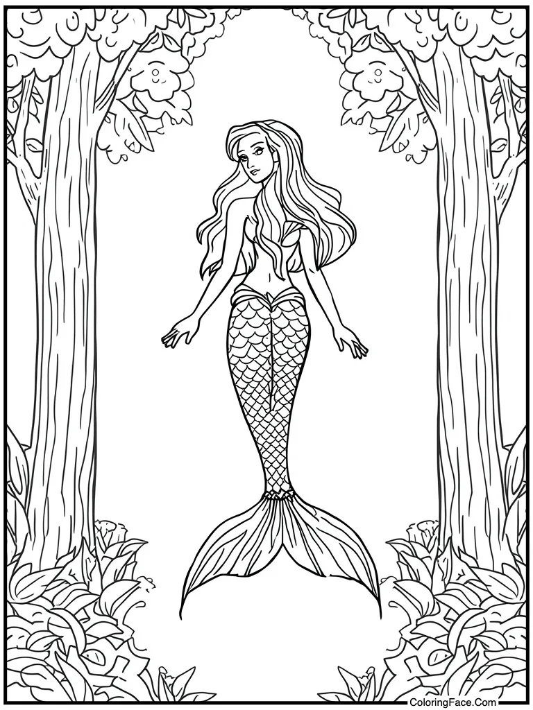 Tail splashing water up