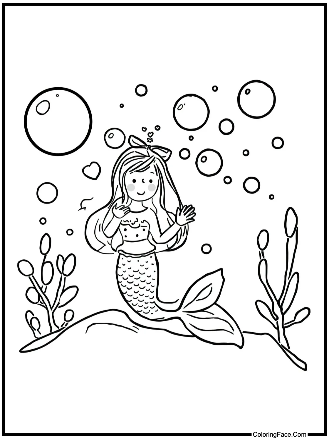 blowing magic bubbles