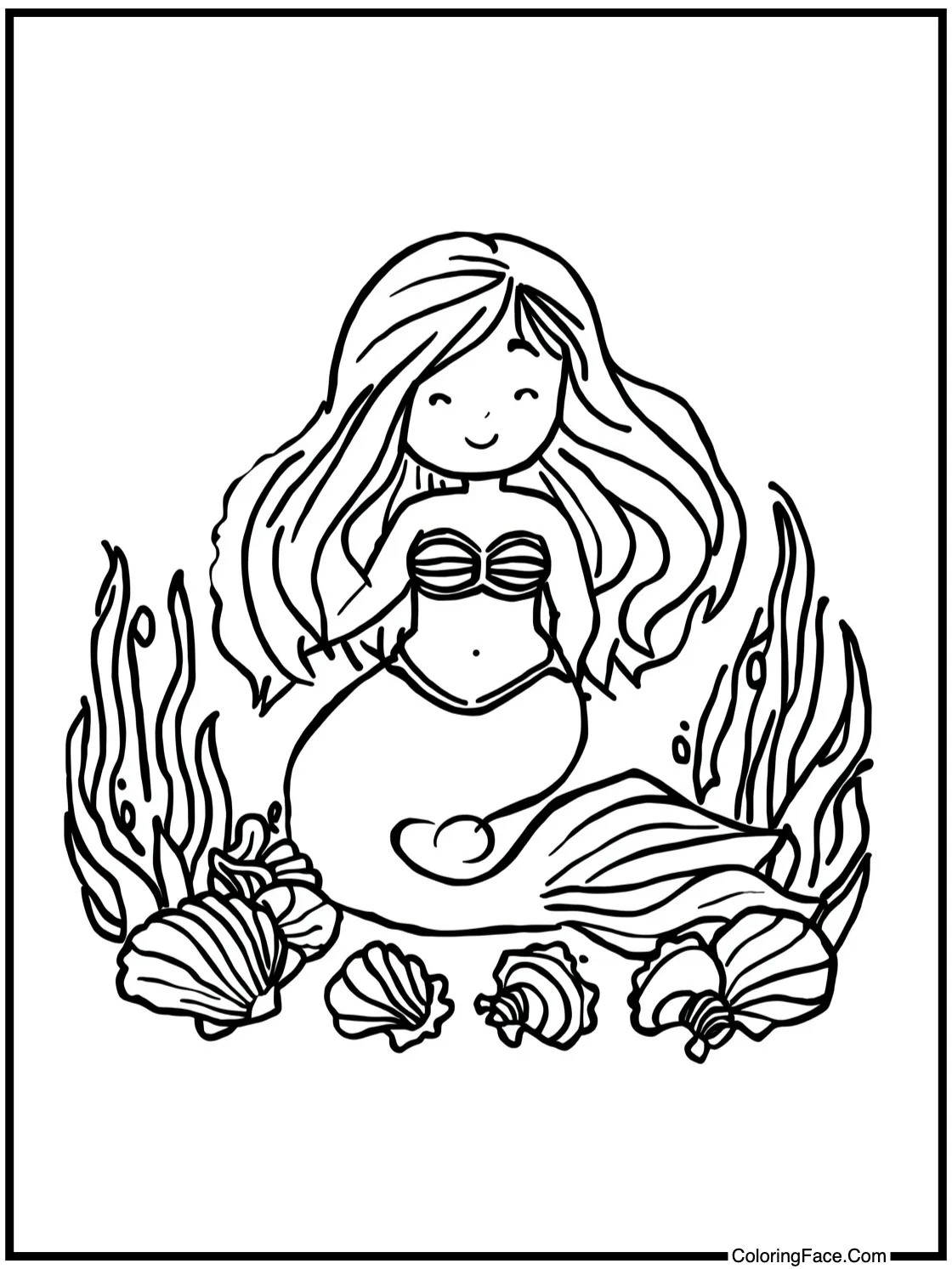 collecting pretty shells