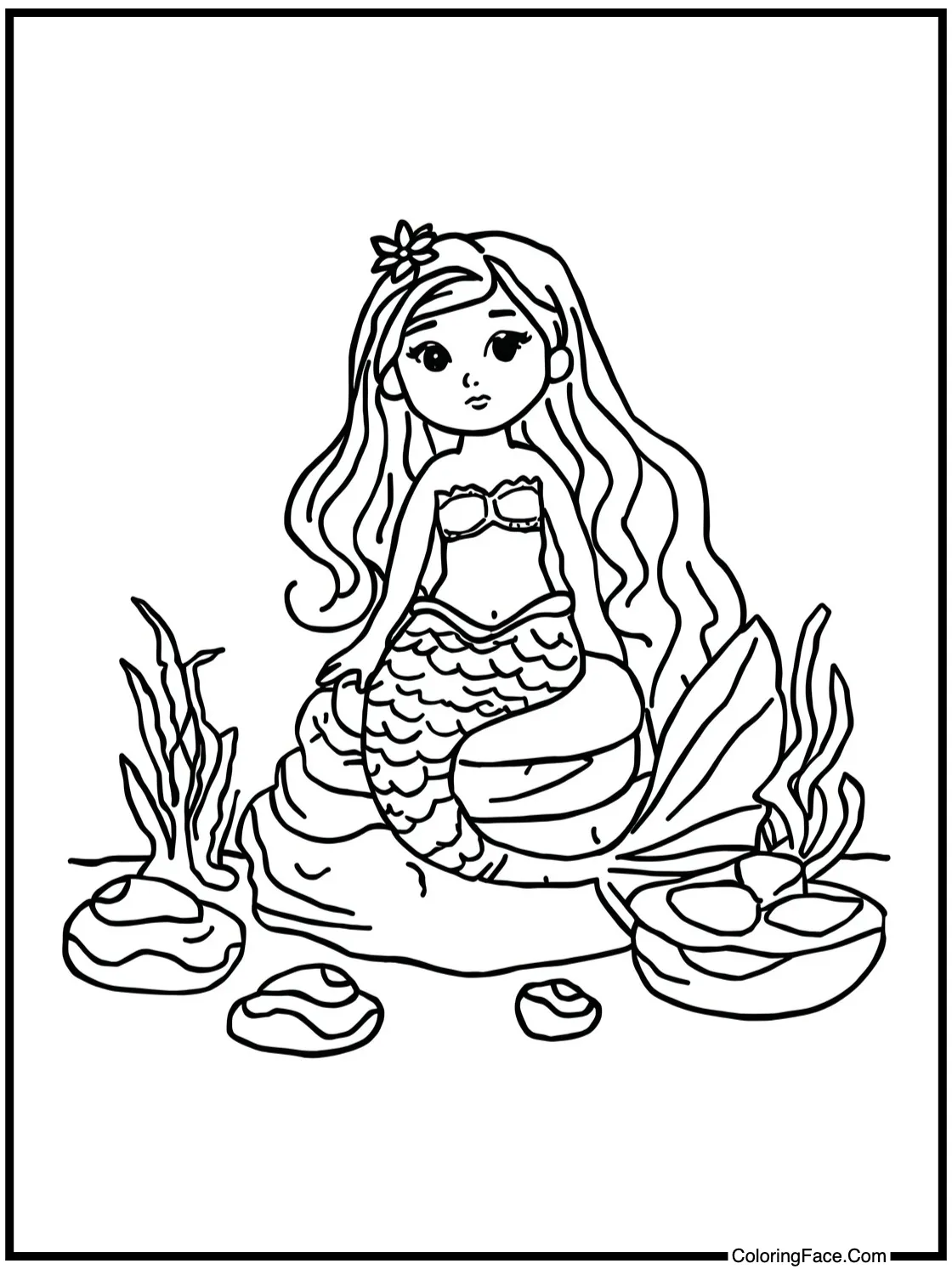 gathering pretty stones