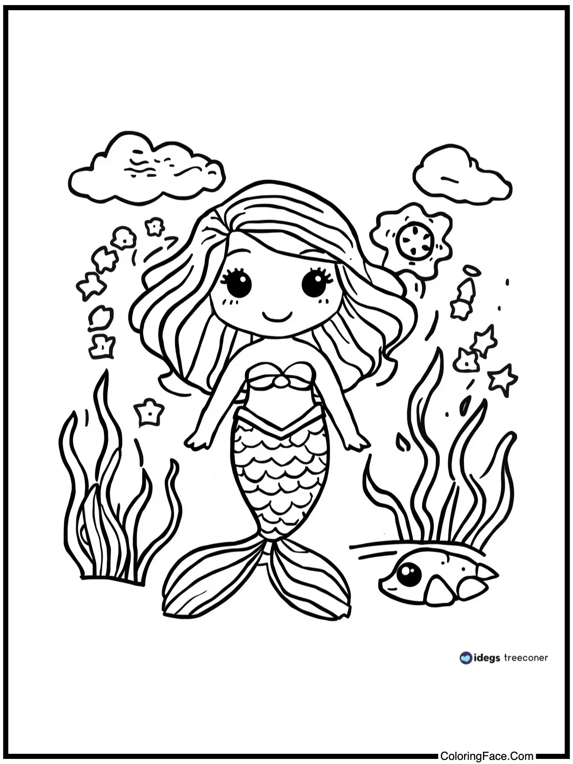 gathering colorful beads