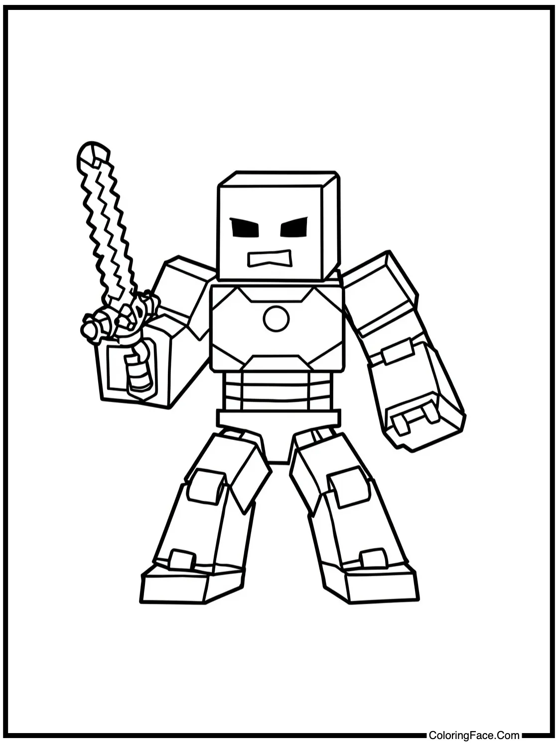 Iron Golem protecting