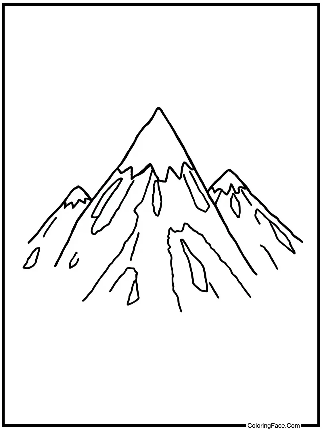 Desert village scene