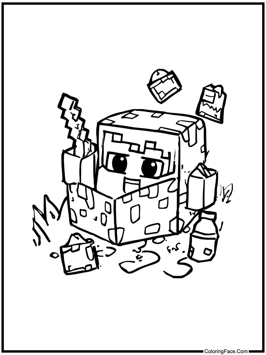 Dropper releasing items