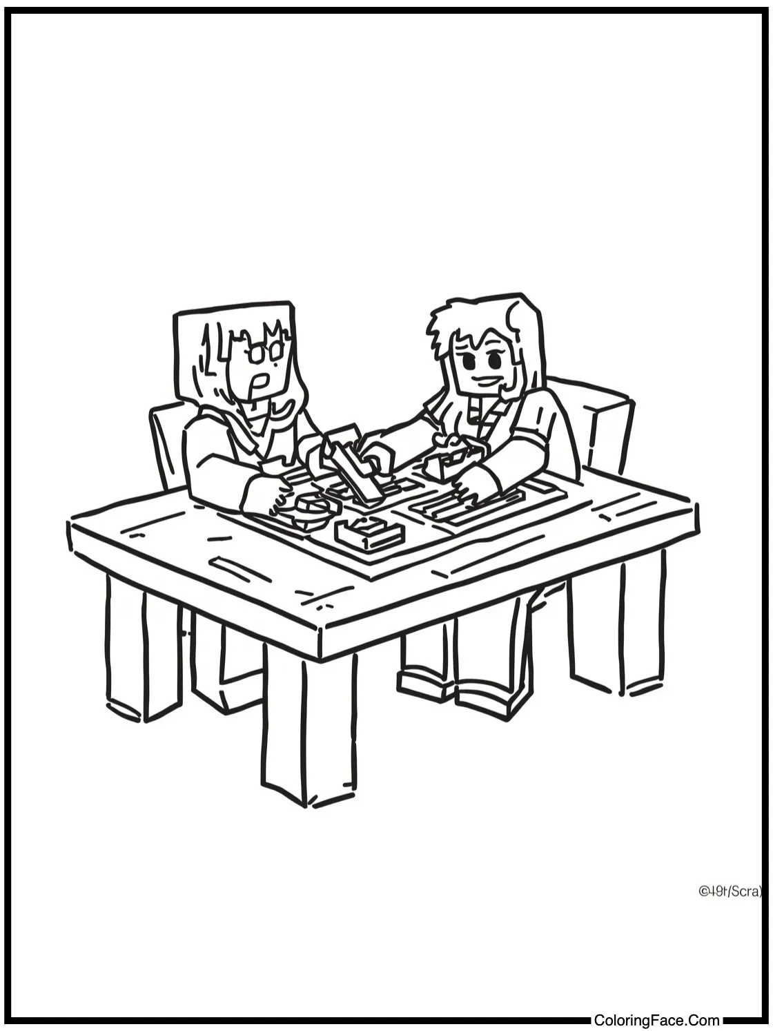 Fletching table crafting