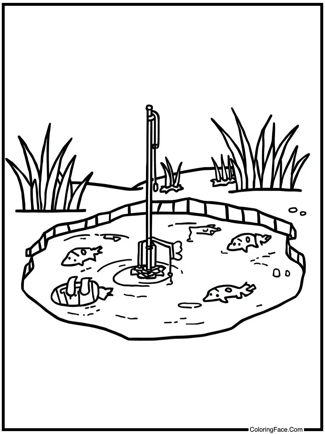 Nether portal glowing