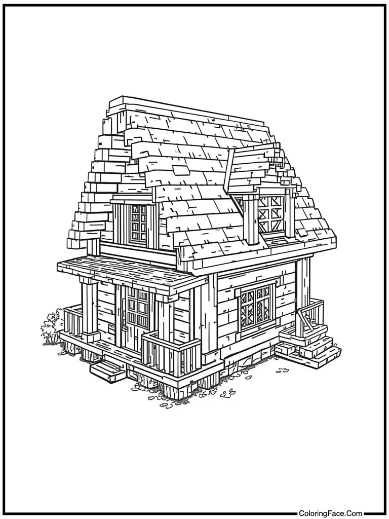 Building a wood house