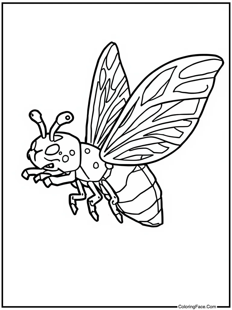 Flying with insect wings