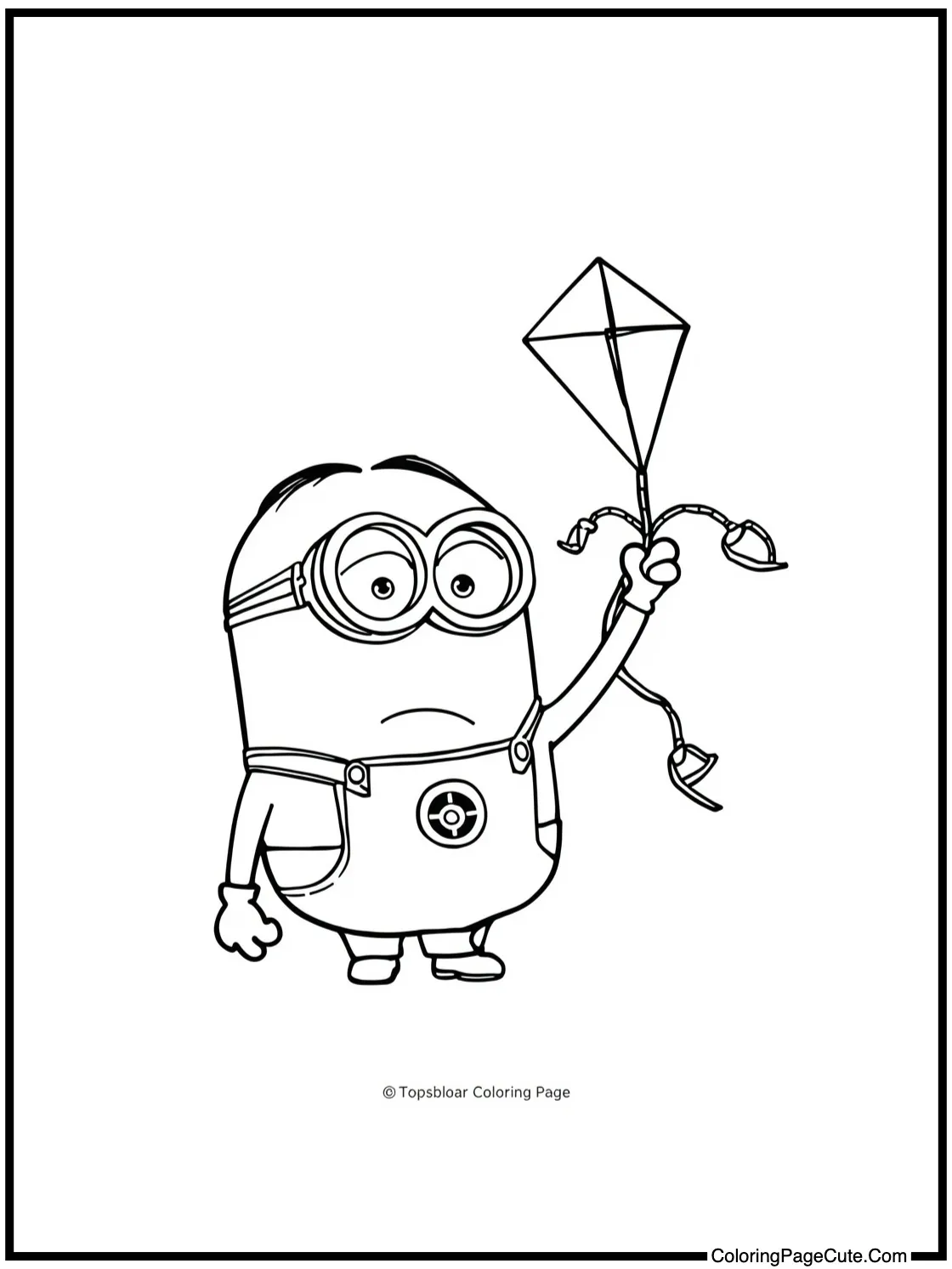 flying a kite