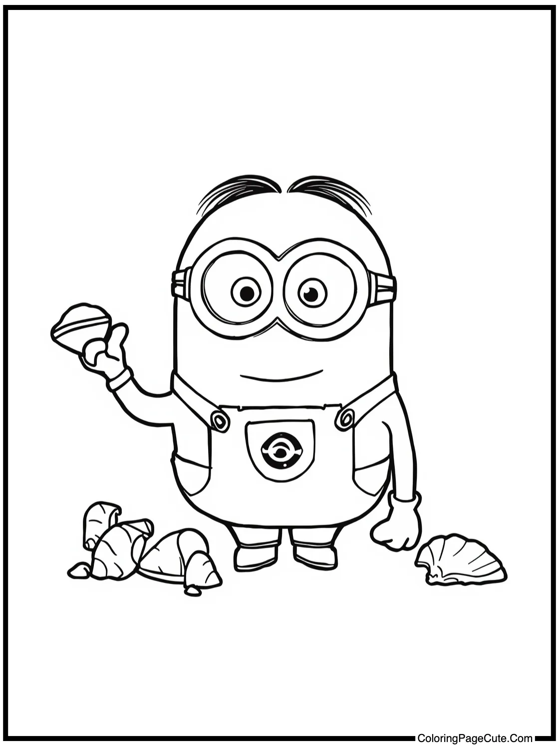 collecting pretty shells