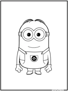 Minion Coloring Pages