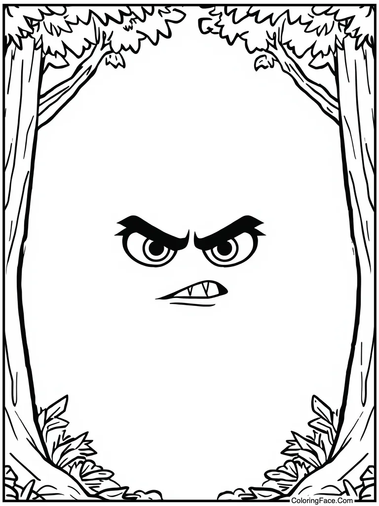 Te Ka angry face