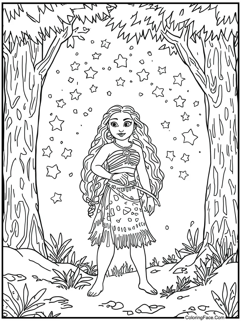 Constellation hook in stars