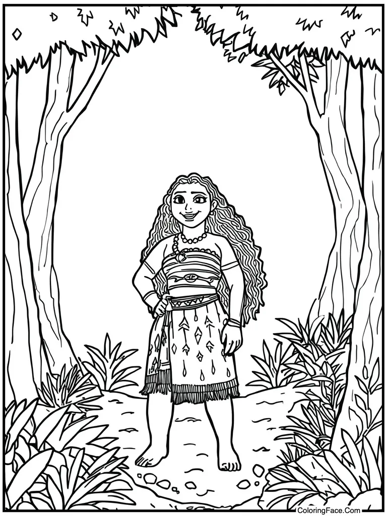 Singing song to ocean