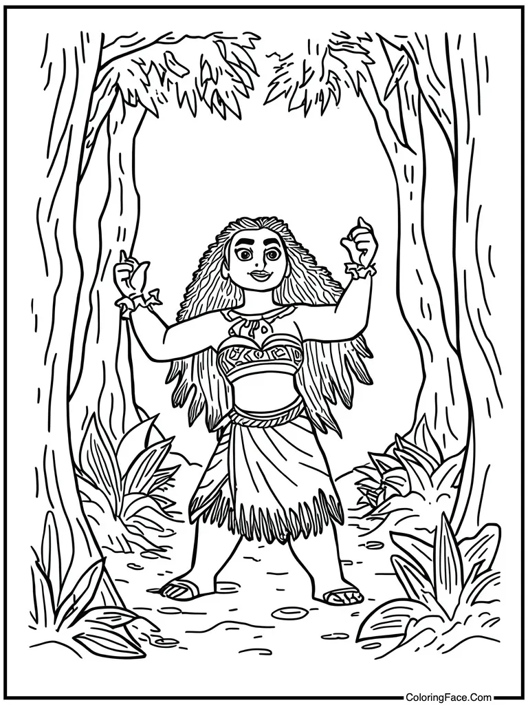 Mini maui tattoo dancing