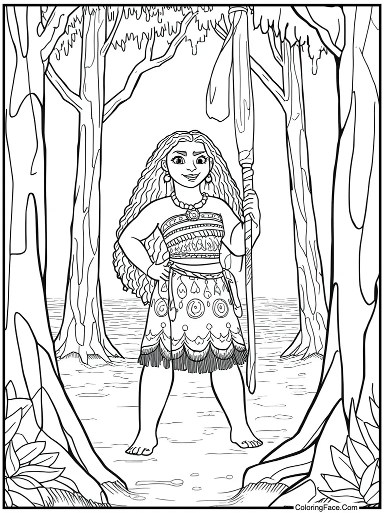 Rope knot detailed drawing