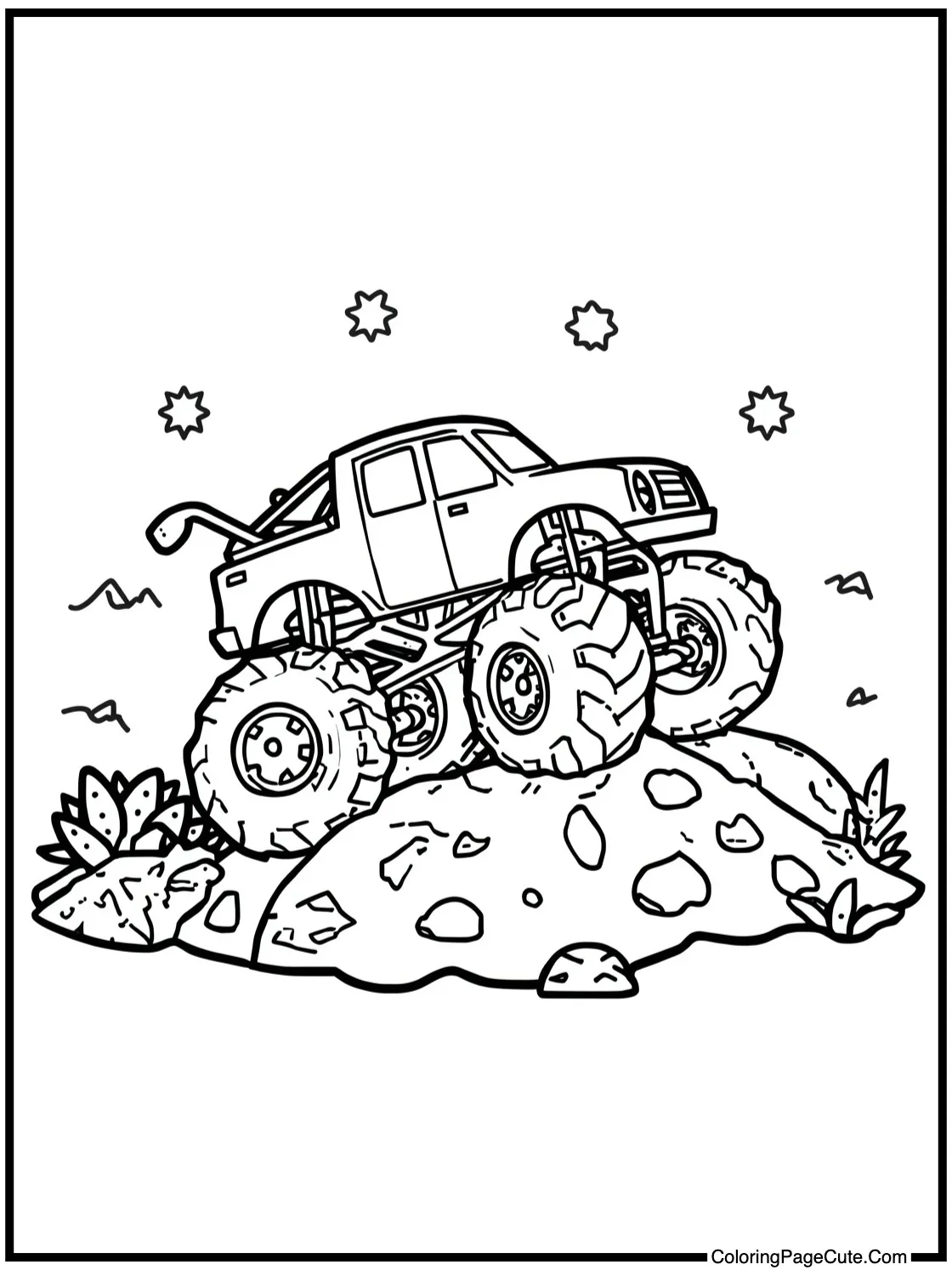 exploring rocky terrain