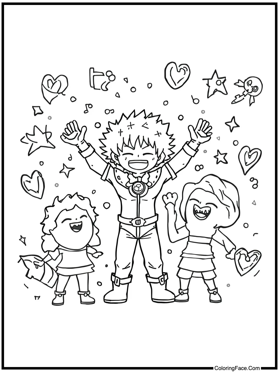 of a joyful celebration