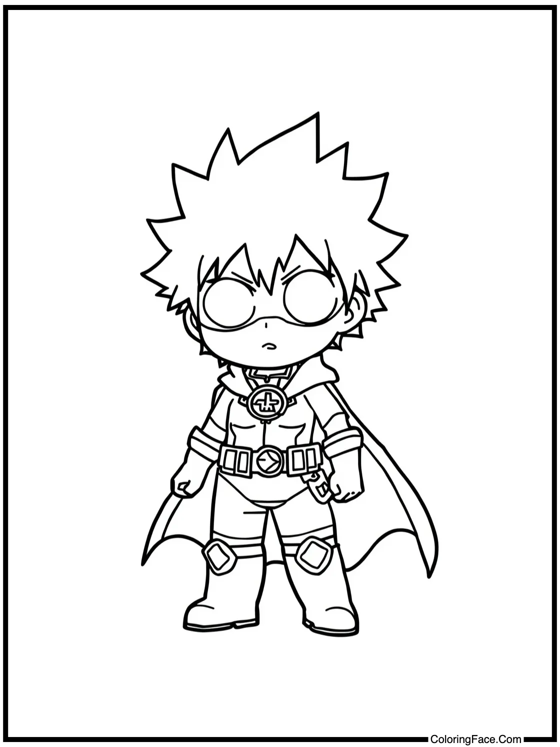 with a character building