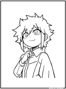My Hero Academia Coloring Pages