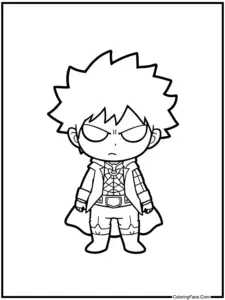 My Hero Academia Coloring Pages