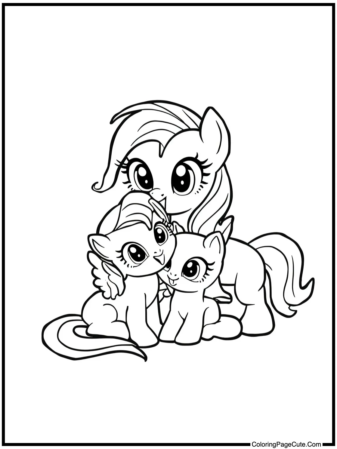 cuddling with kittens