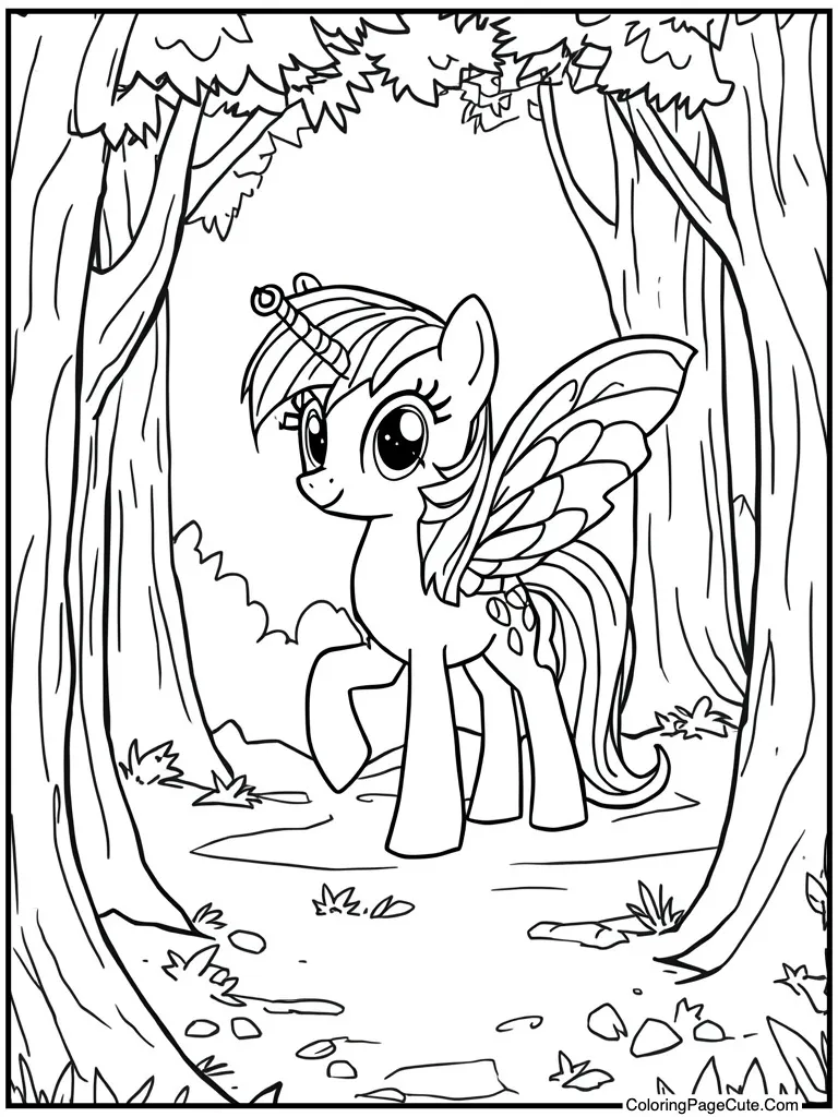 Changeling bug buzzing wings