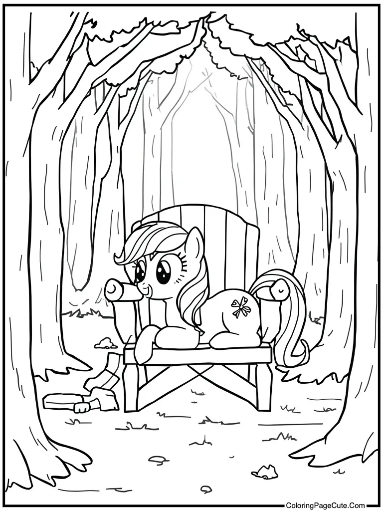 Granny smith sleeping chair