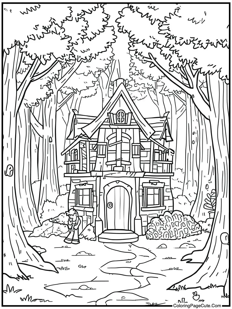 Library tree house home