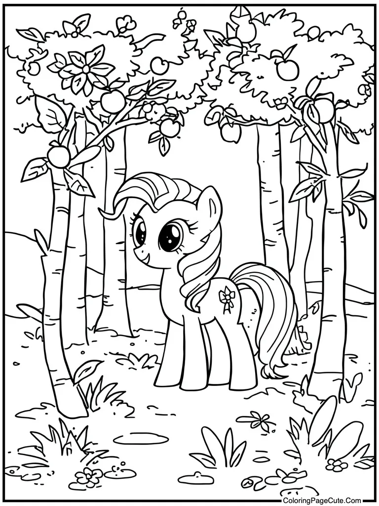 Apple cutie mark design