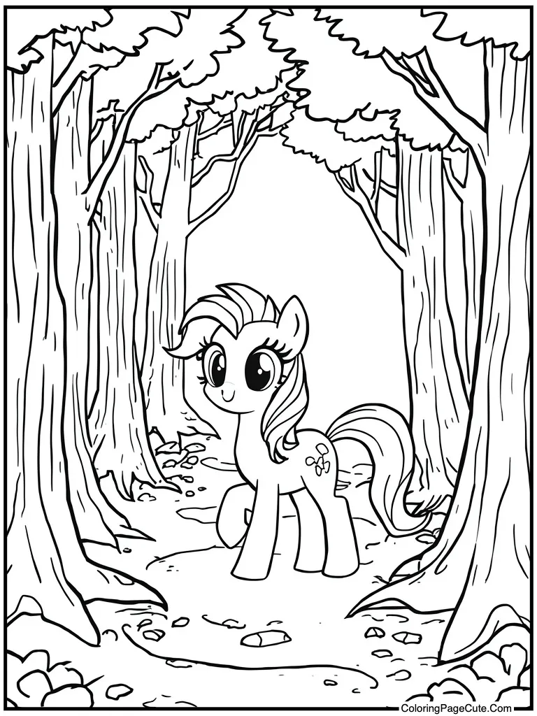 Simple outline for kids