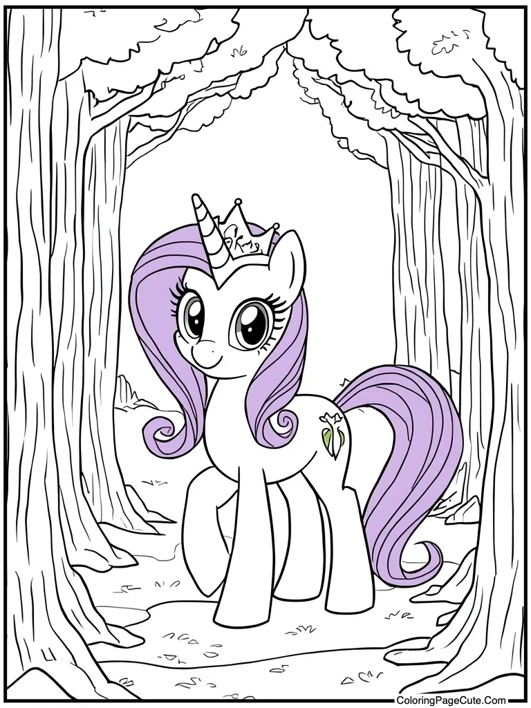 My Little Pony Coloring Pages For Adults