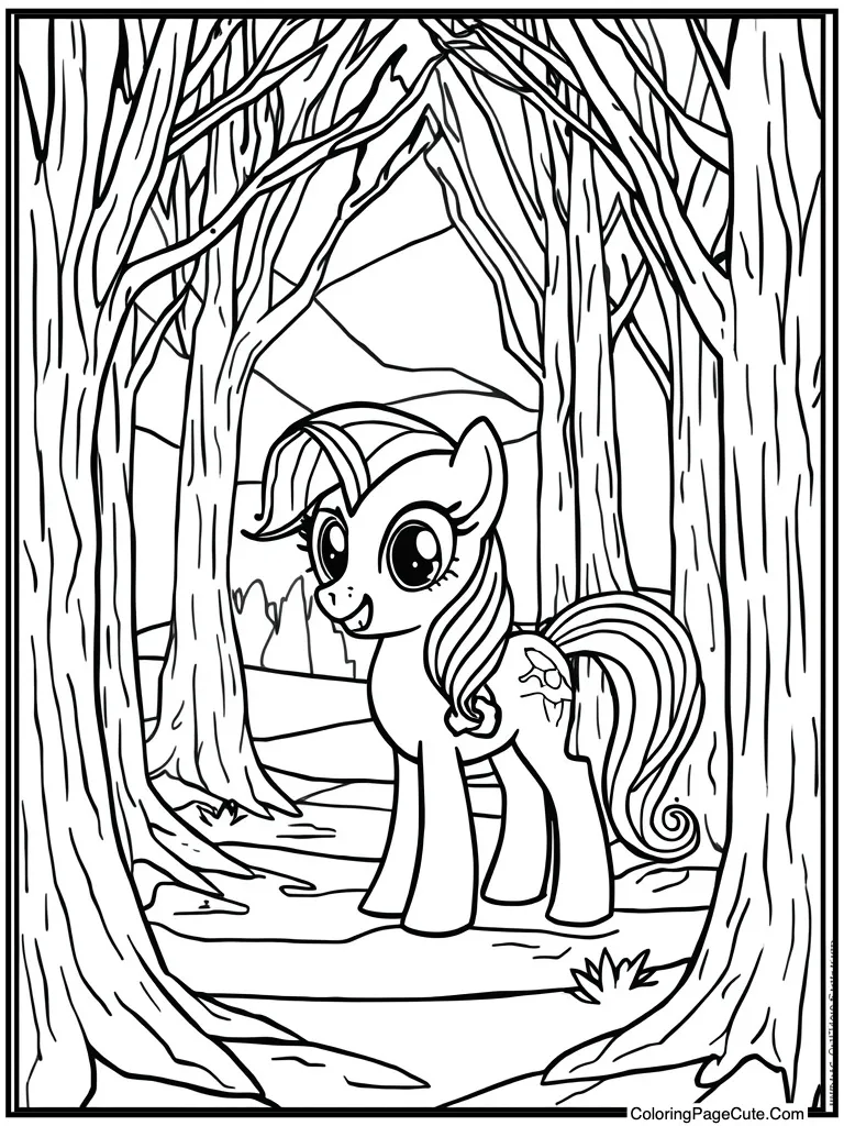 Stained glass window look