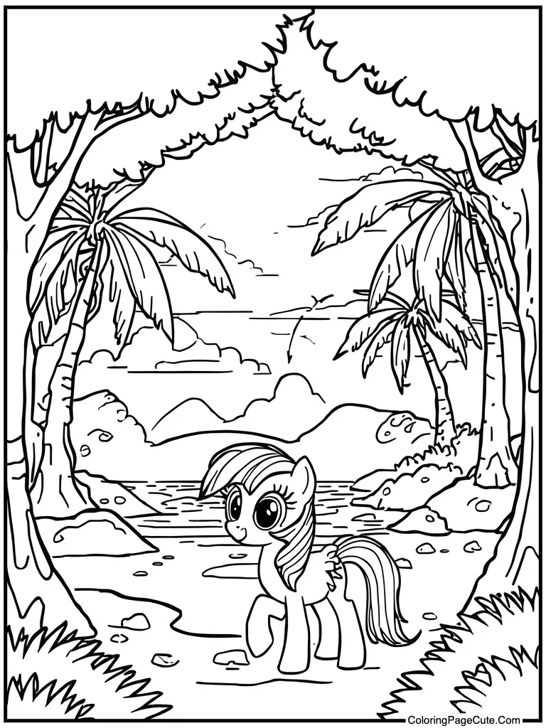 Summer beach sunny day