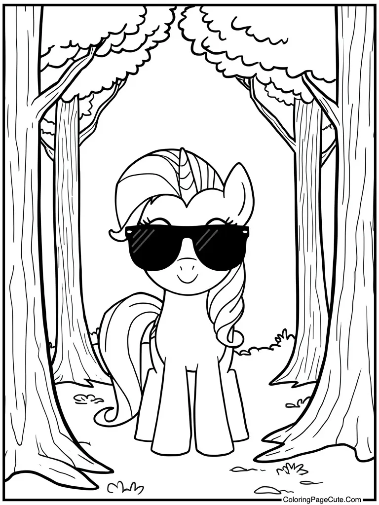 Wearing cool sun glasses