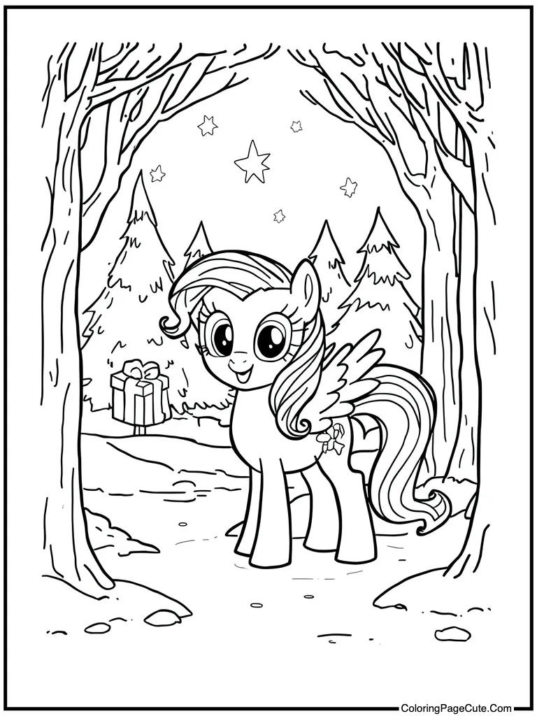 Christmas gift giving time