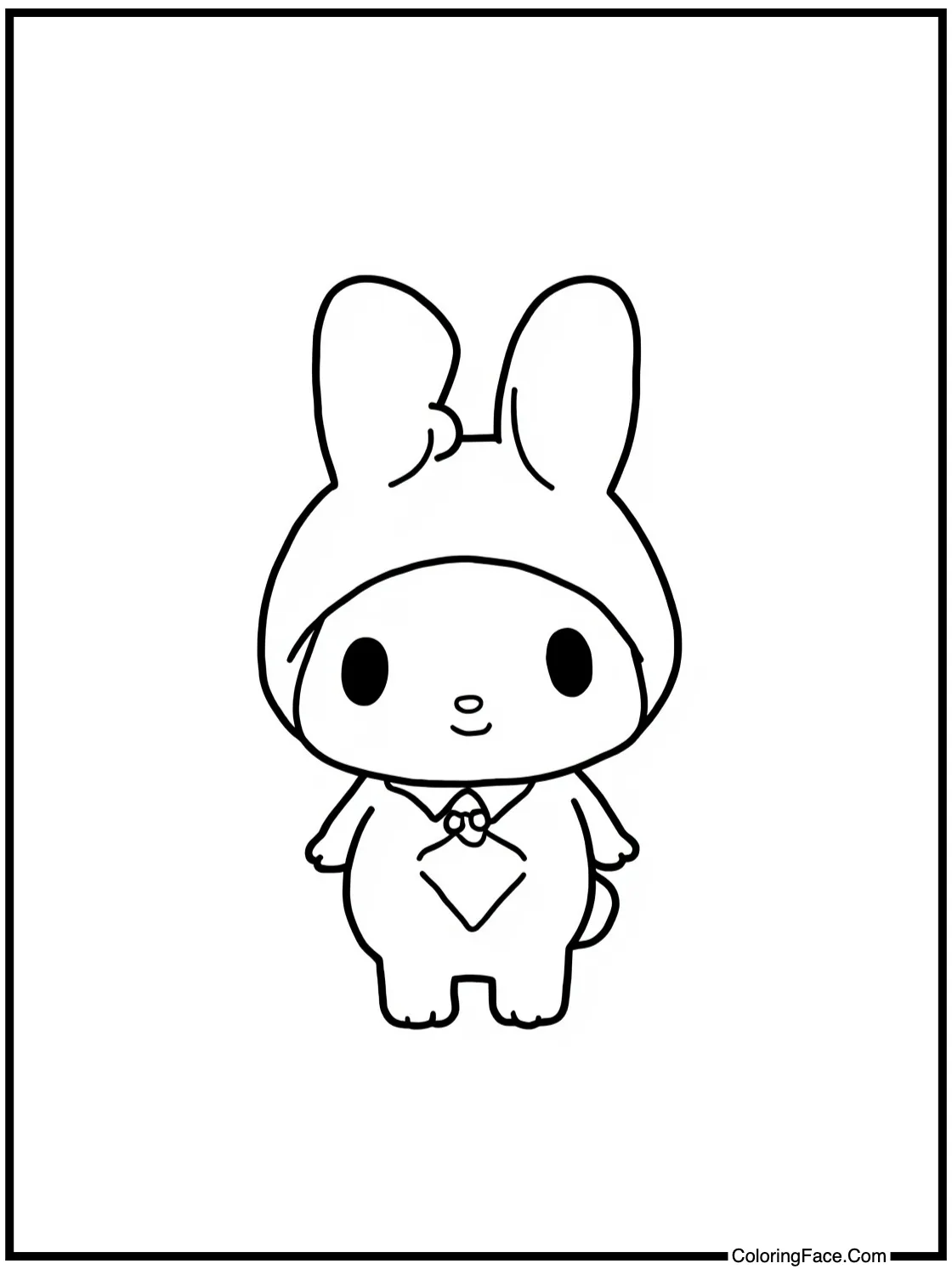 drawing cute pictures.