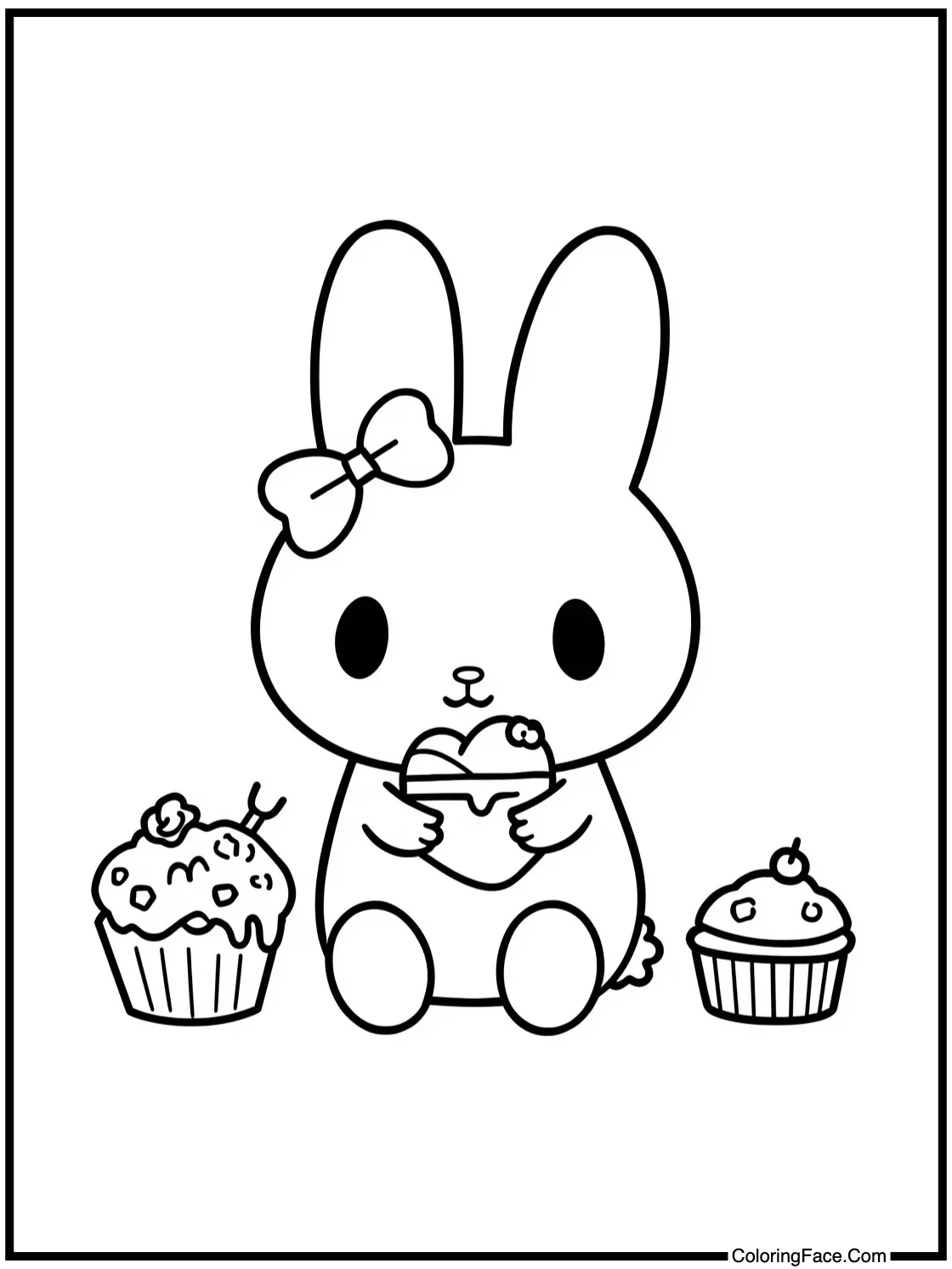 sharing sweet treats.