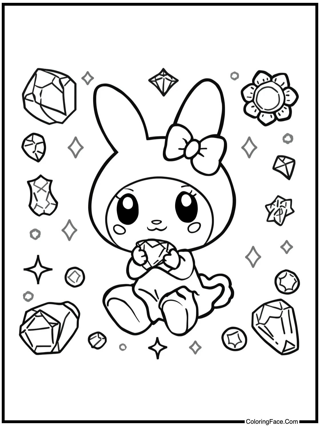 admiring pretty gems.