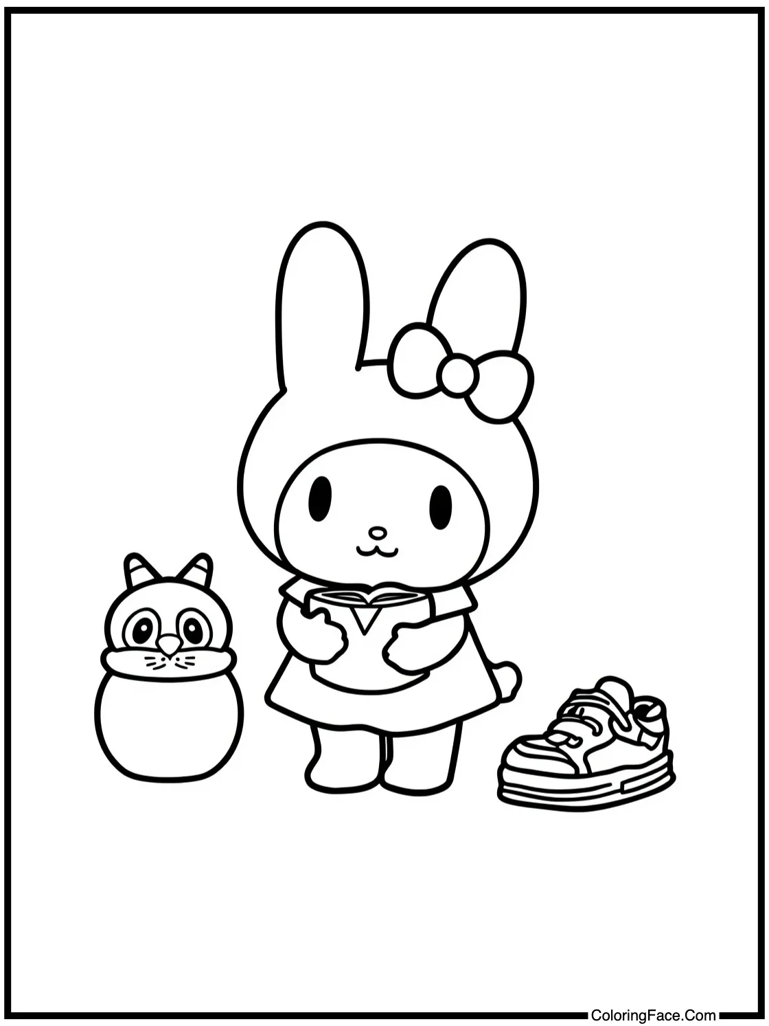 preparing for school.