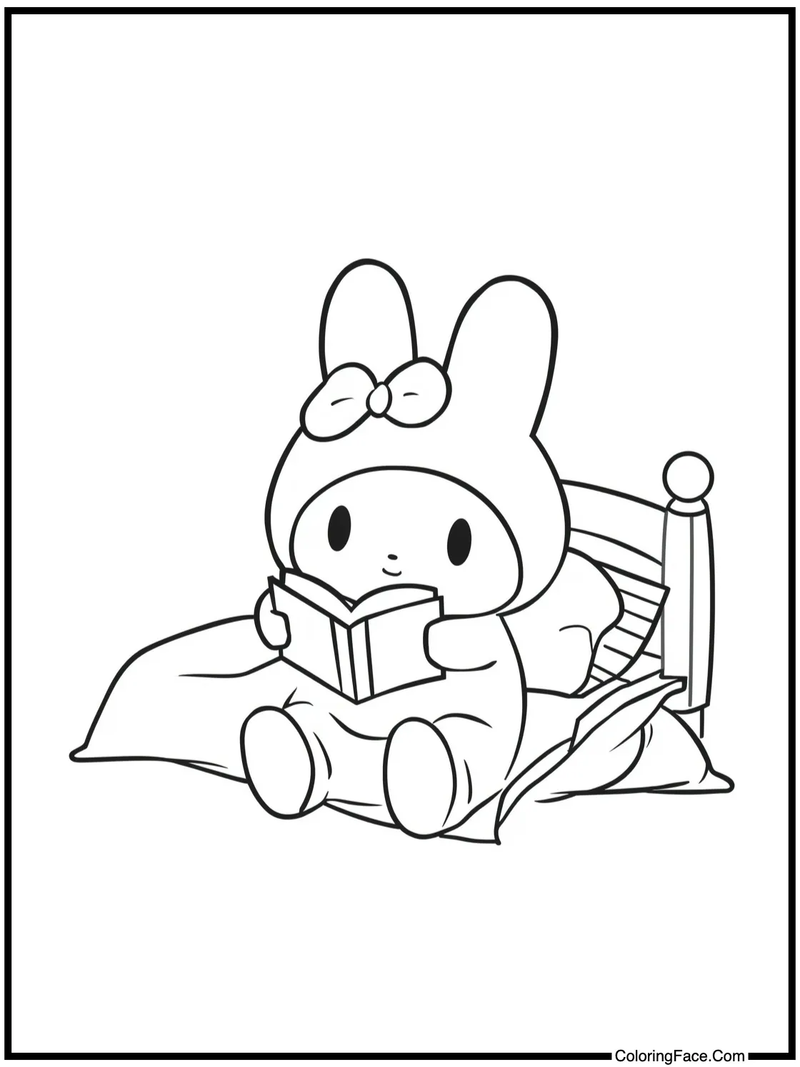 reading bedtime stories.