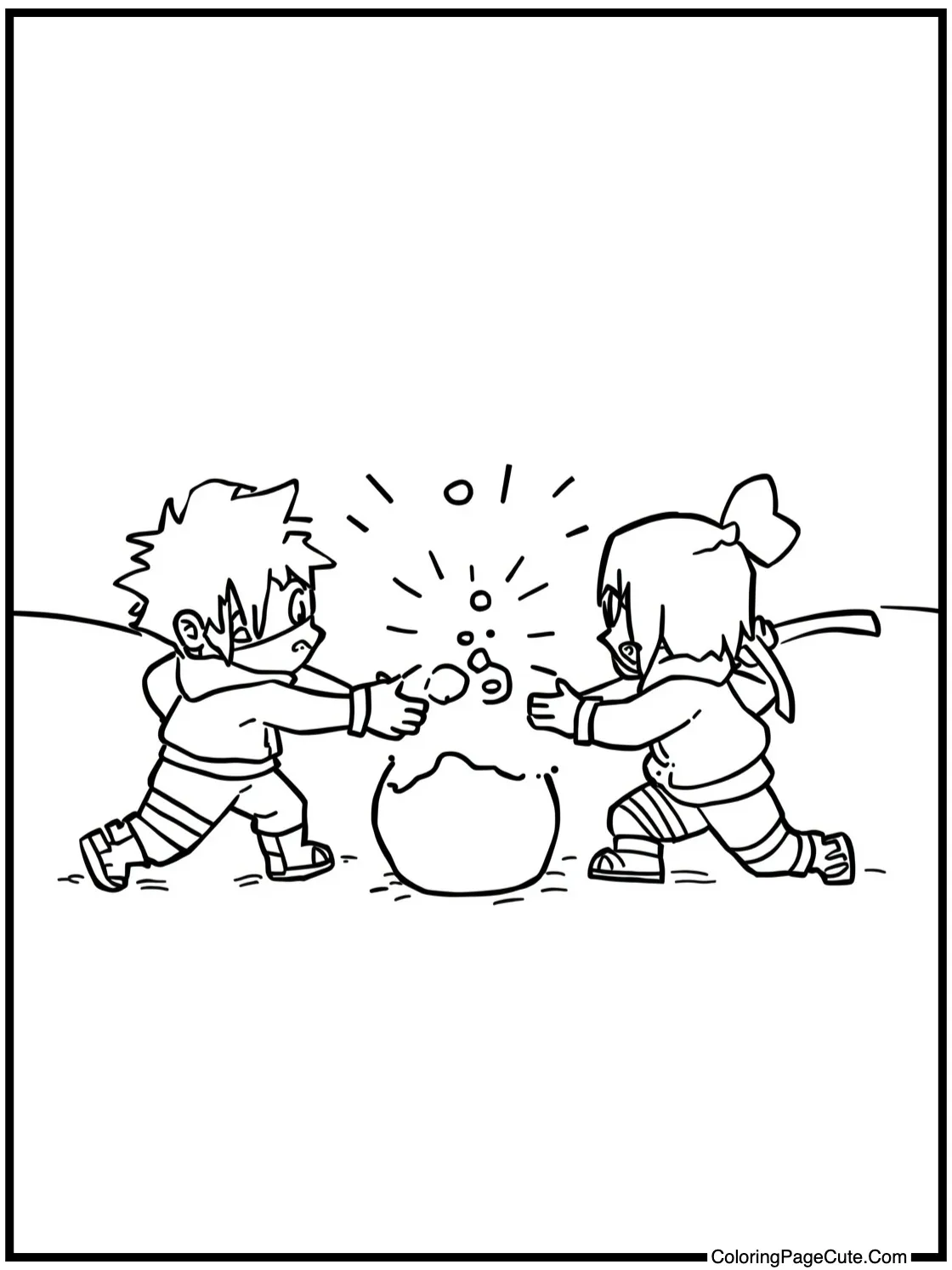 snowball fight