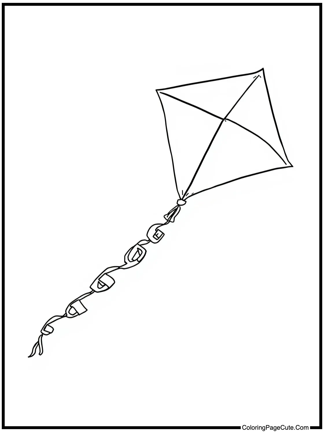 flying a kite