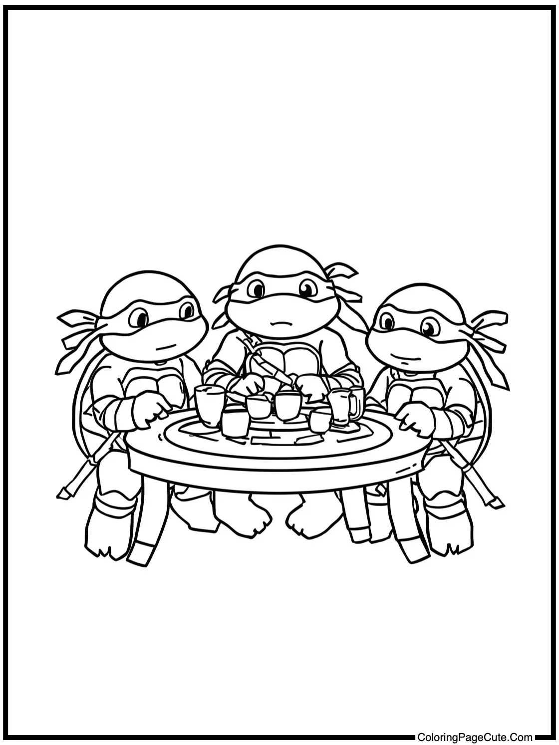 having a slumber party